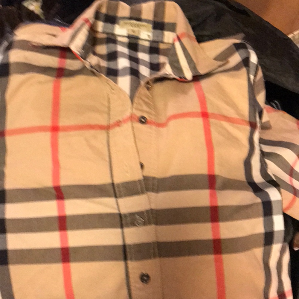 Burberry Britt long sleeve button up